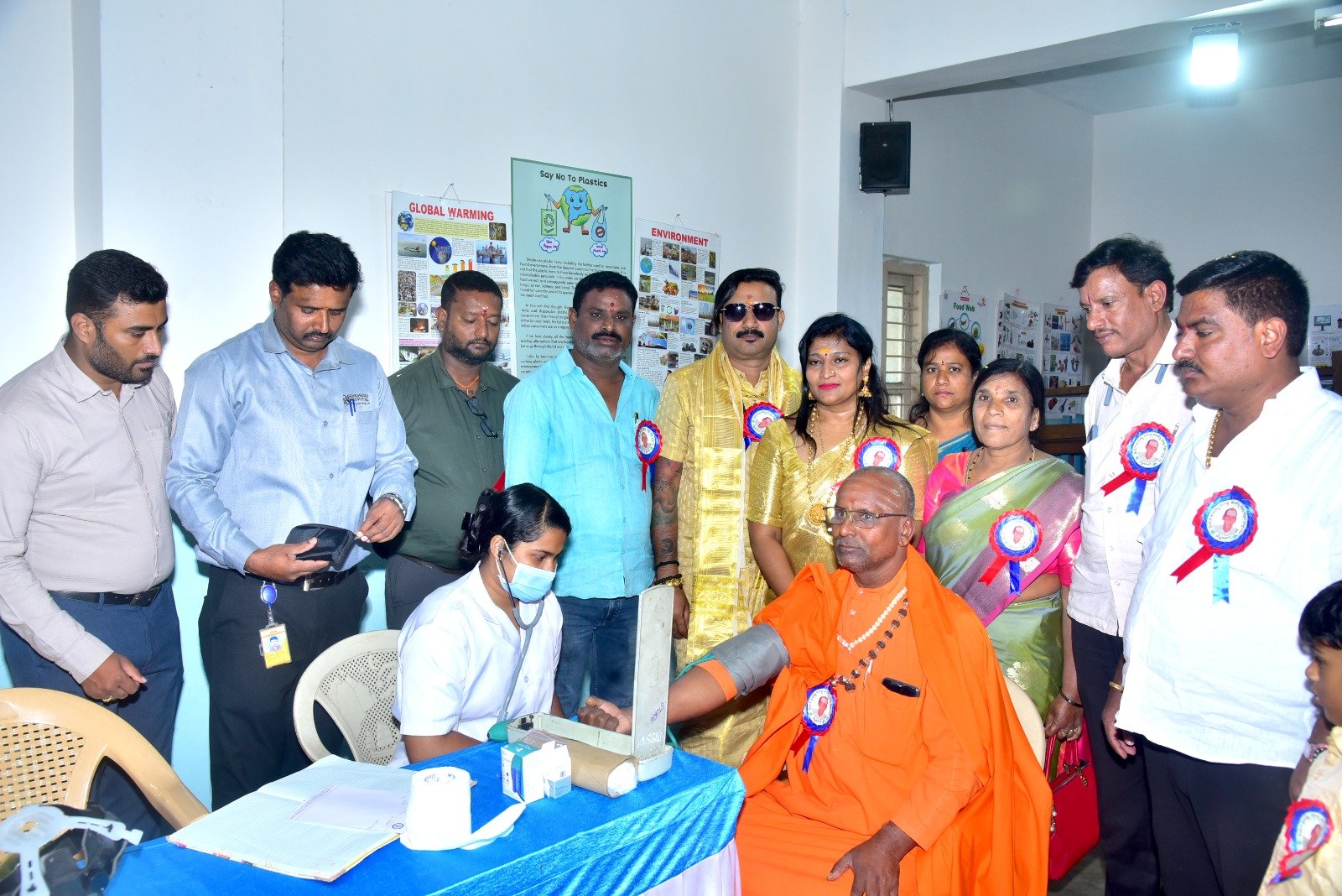 Health Camp on Birthday